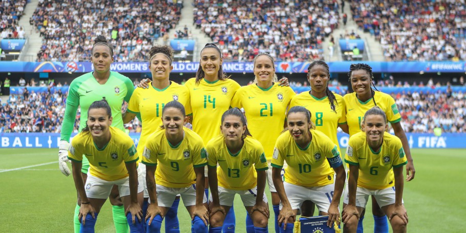 Jogos da seleção feminina na Copa têm média de 16 pontos na Globo