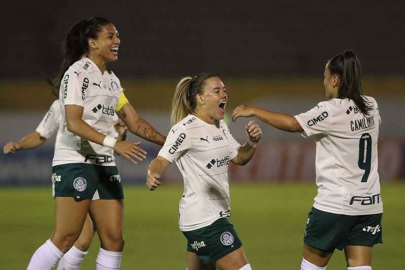 Palmeiras sai na frente do Santos na decisão do Paulista Feminino