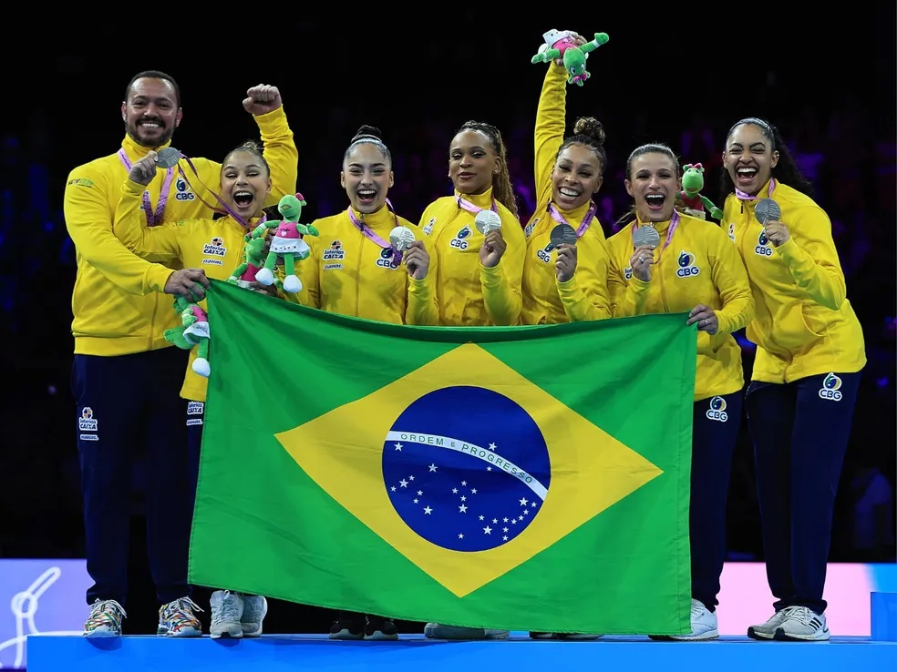 Mundial de ginástica artística: Brasil quer vaga para Paris 2024