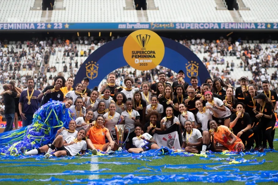 Corinthians campeão da Supercopa do Brasil em 2023 / Foto: Adriano Fontes/CBF
