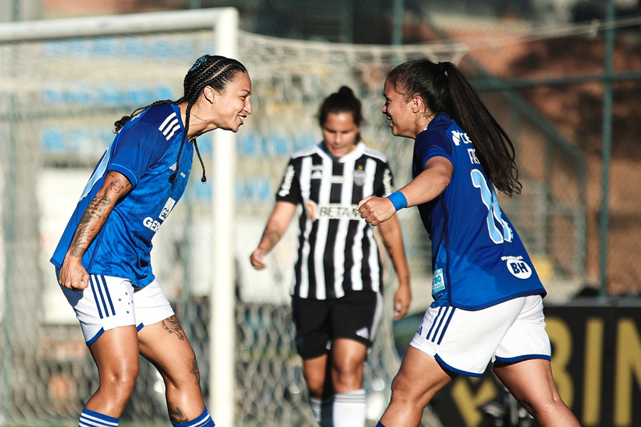 Atlético-MG 0 x 3 Cruzeiro pelo Brasileiro Feminino 2024. Foto: Gustavo Martins/ Cruzeiro