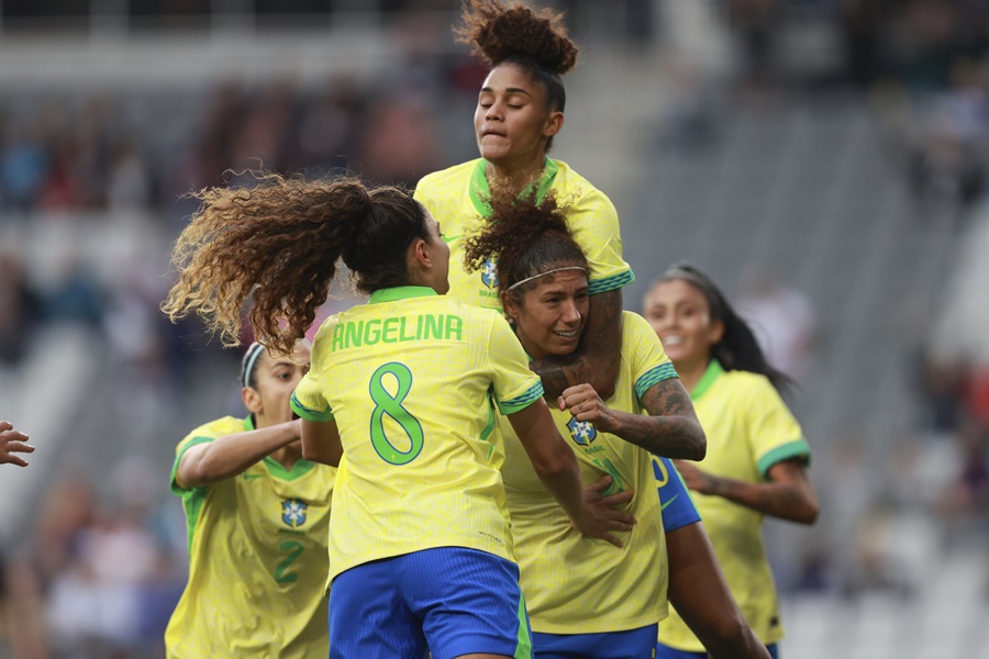 Seleção Brasileira feminina vence Japão nos pênaltis e fica com terceiro lugar da She Believes Cup 2024. Foto: Lívia Villas Boas / CBF