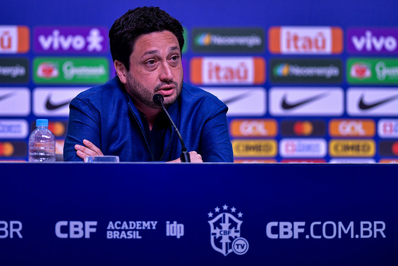 Arthur Elias na convocação para Olimpíadas de Paris-2024. Foto: Staff Images / CBF